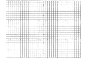 AQUA KT 6 PCS Aquarium Fish Tank Divider Plastic Egg Crate Tray Grid Isolation Bottom Board Fish Separator, White, 30 cm x 15cm