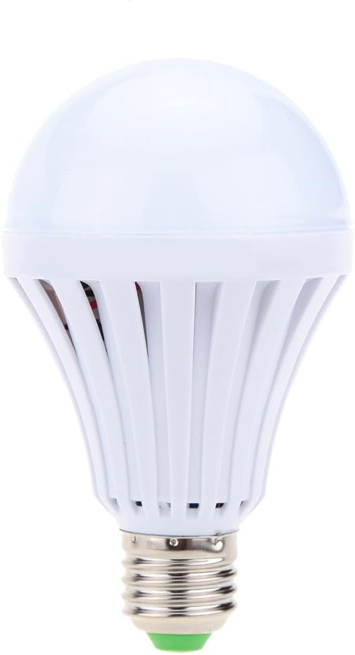POMU 12W 4PCS LED Light Bulbs Emergency Lamps Household Lighting Bulbs Human Body Induction,Saving Energy Intelligent Rechargable Electricity Equivalent 6000k White Bulb E27 E26 Blubs (12W4Pcs)