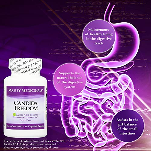 Massey Medicinals Candida Freedom Yeast Overgrowth Digestive Cleanse