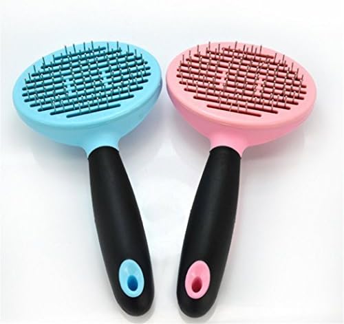Pet Cat and Dog Needle massage Grooming Brush for Shedding Premium Quality Comb for Large, Medium, and Small Dogs and Cats. (Blue)