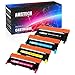 Amstech 4 Packs Compatible Samsung Toner CLT-K406S K406S CLT-406S for Samsung Xpress C410W SL-C410W C410 C460W SL-C460W C460FW CLP-365W CLP-360 CLP365 CLX-3305FW CLX-3305 CLX-3300 Toner Cartridge