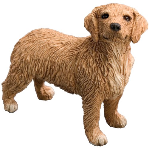 Sandicast Small Size Golden Retriever Sculpture, Standing