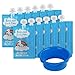 7oz 12pcs Reusable Food Pouches Kirecoo Unicorn Side Double Zipper with Funnel for Homemade Organic Puree Refillable Squeeze Storage Food Pouch