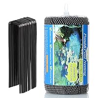 OGORI 14 x 20 ft Pond Netting Bird Netting with 14 Heavy-Duty Steel Garden Staples Stakes,Reusable and Doesn