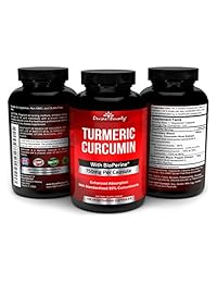 Cúrcuma con extracto de pimienta negra, de BioPerine, 0.026 oz por Cápsula, 120 cápsulas...