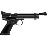 Crosman 2240 Bolt Action Single-Shot .22 Caliber CO2 Air Pistol - 460 FPS &ndash; Black