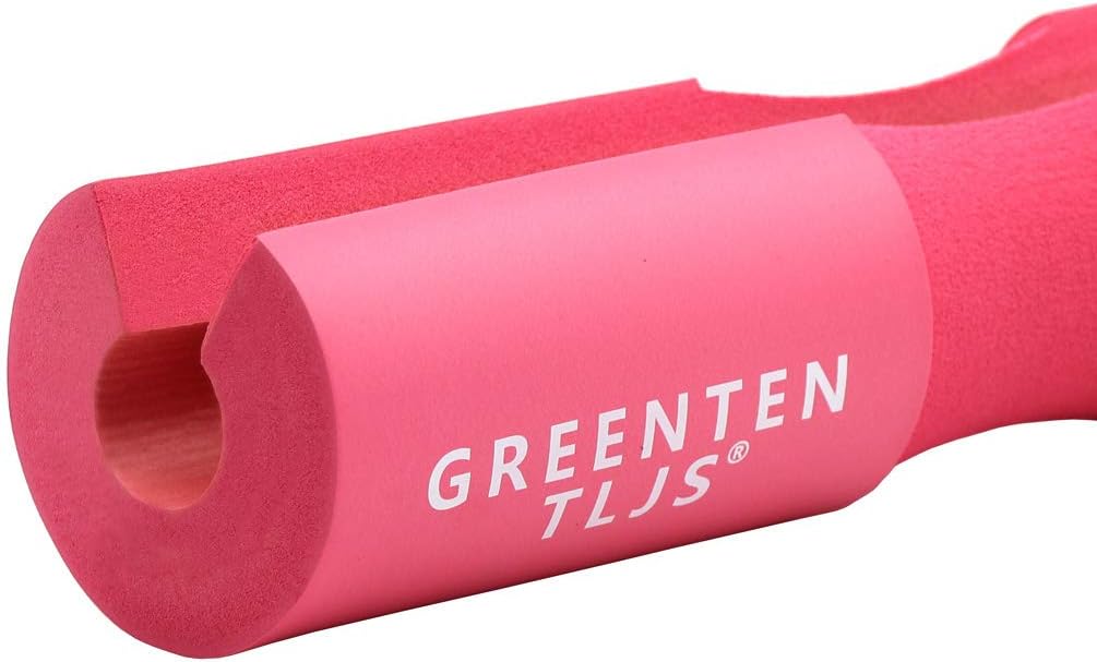Greententljs Barbell Cushion Neck Pad - Squat Bar Neck Pad - Hip Thrust Foam Sponge Cushion for Gym Women Wockout Weight Lifting Squats (Pink) : Sports & Outdoors