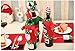 Funyear Christmas Wine Cover Sweater Ugly Wine Cover Santa, Reindeer And Snowman Red Wine Bottle Cover for Christmas and new year Party Decoration(3Pcs)