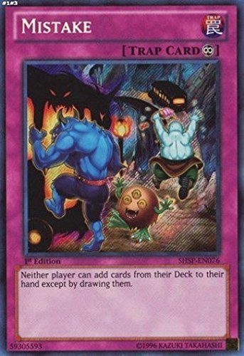 ChatAngle(TM) Yu-Gi-Oh! - Mistake (SHSP-EN076) - Shadow Specters - 1st Edition - Secret Rare