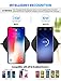 PeohZarr Wireless Charger Qi-Certified 7.5W Wireless Charging Compatible with iPhone XS MAX/XR/XS/X/8/8 Plus,10W Compatible with Galaxy S10/S10 Plus/S10E/S9,5W All Qi-Enabled Phones(No AC Adapter)