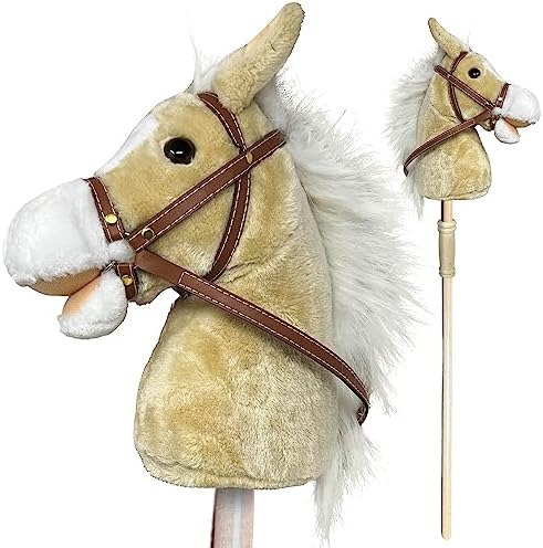 Riding Hobby Horse Stick Hobby Horses Kids Toy Horse, Plush Horse