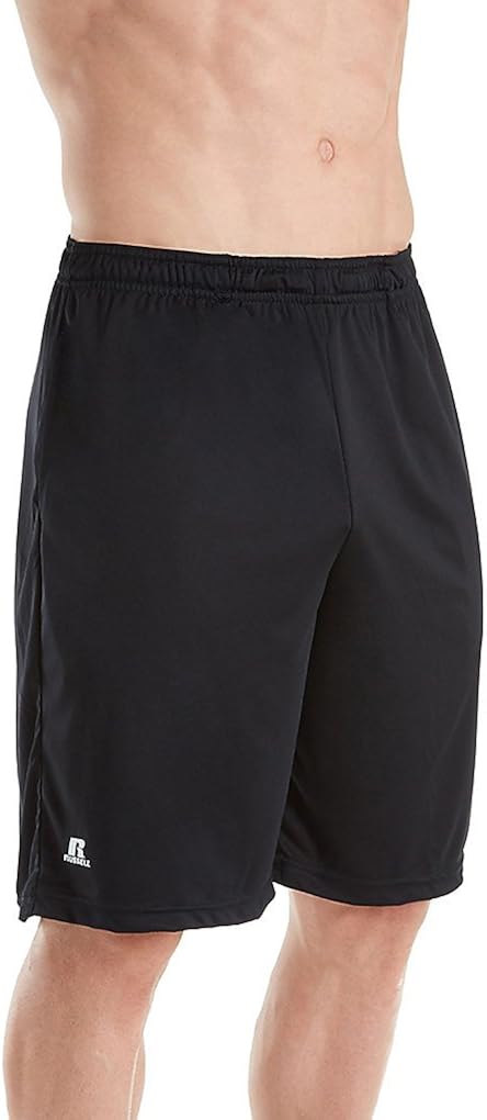Russell Athletic Men's Standard Dri-Power Performance Short with Pockets: Clothing