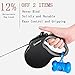 Ecolinace Retractable Dog Leash Lead Ribbon, 16 ft for Small Medium Large Dogs up to 110 lbs with Waste Dispenser & Bags, One Button Brake & Lock