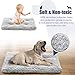 Dog Bed Kennel Pad Washable Anti-Slip Crate Mat for Large Dogs and Cats (36-inch)