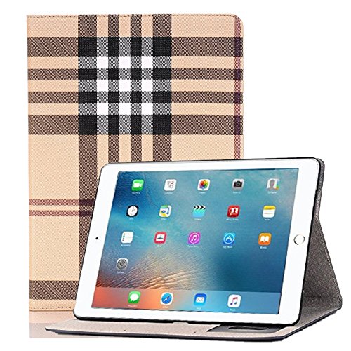 iPad Air inch Case,elecfan PU Leather Folio Hard Back Cover