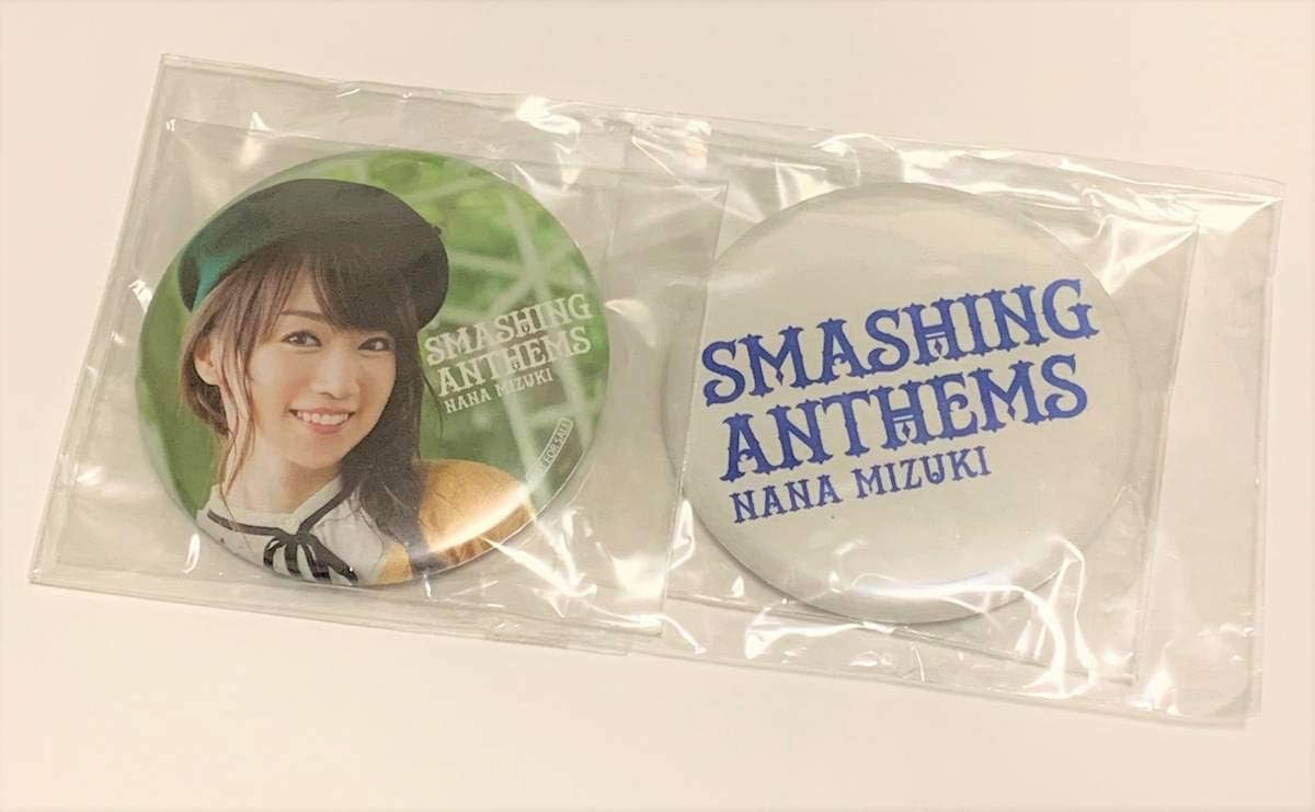 Amazon 水樹奈々 Smashing Anthems アニメイト特典 缶バッジ 2個セット グッズ アイドル 芸能人グッズ 通販