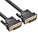 UGREEN 11608 5 m DVI-D to DVI-D Cable Black DVI Male – DVI (DVI-D DVI-D Male, 5 m, Gold)