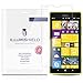 ILLUMISHIELD Screen Protector Compatible with Nokia Lumia 1520 (3-Pack) Clear HD Shield Anti-Bubble and Anti-Fingerprint PET Film