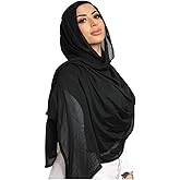 Txameru Women's Viscose Cotton Hijab Scarf