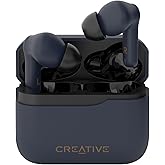 Creative Zen Air Plus Lightweight True Wireless in-Ears with Bluetooth LE Audio, Hybrid Active Noise Cancellation, Ambient Mo
