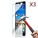 EVERMARKET Premium Tempered Glass 9H-Hardness Screen Protector Flim for BLU Studio 7.0 LTE - 3 Packs