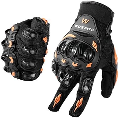 Motorcycle Gloves Military Tactical Outdoor Anti-slip Shockproof Full-finger Comfortable Wrist Closure (Extra Large)