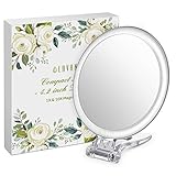 Lavany Compact Mirror 4.2¡± Handheld Makeup Mirror for Vanity 1x & 10x Magnification, Perfect Travel ¡­