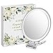 Lavany Compact Mirror Handheld Makeup Mirror for Vanity 1x & 10x Magnification, Perfect Travel(4.2INCH)