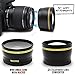Essential 52mm Accessory Kit for Nikon D500, D750, D7200 D7100 D5300 D5200 D5100 D810 D610 D3300 D3200 D3100 D7000 D800 D600 D4x D3x DSLR Cameras and Lenses