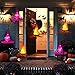 ORIENTAL CHERRY Halloween Lights - 6PCS IP67 Waterproof Hanging Witch Hat String Lights Luminaries - Halloween Decorations Outdoor for Porch Patio Pathway Garden Gate Yard Birthday Party