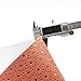 Synthetic Leather Fabric Punching Hollow Double Layers Leather Sheets Dot Round Patterns 9 pcs 7.7