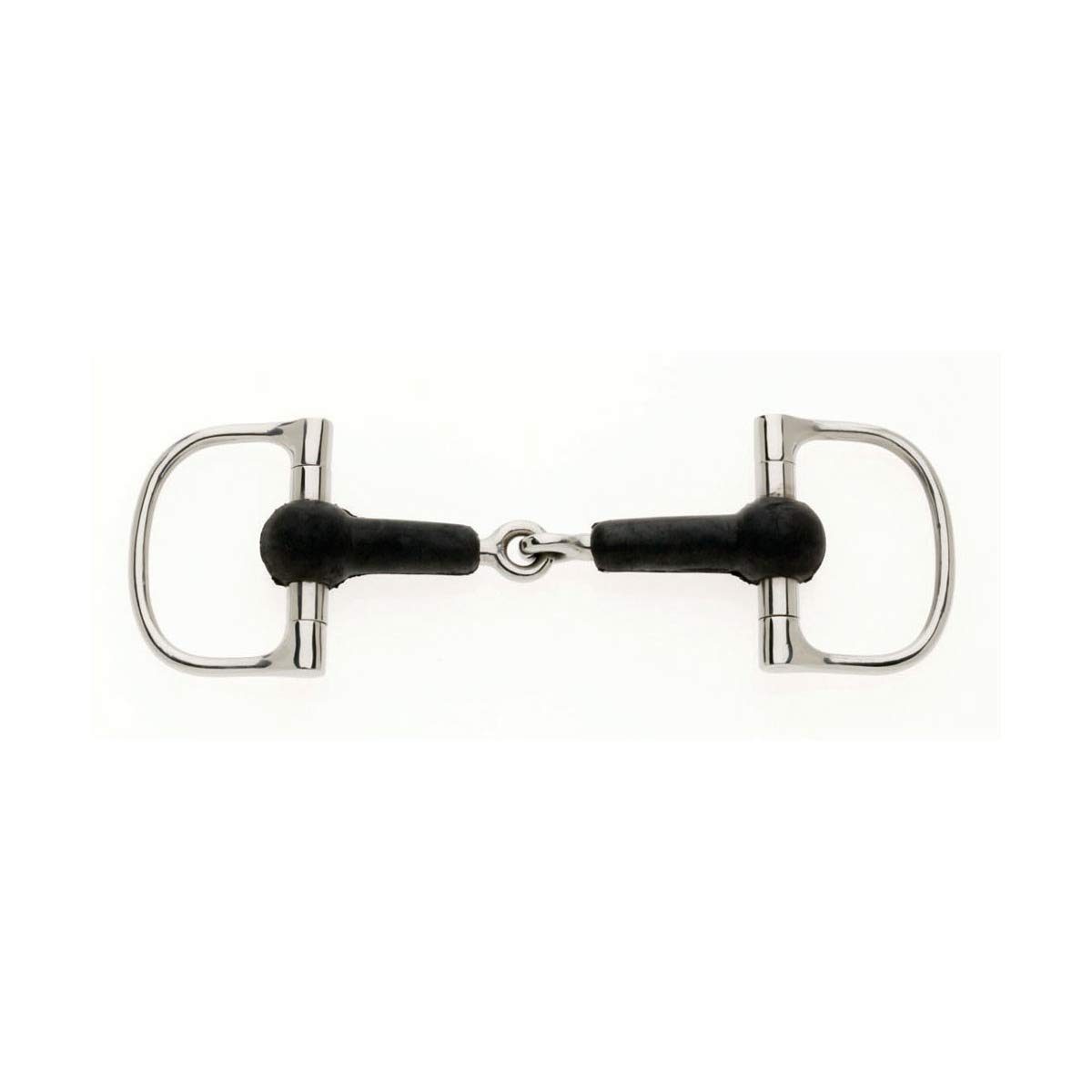Lorina Rubber D Race Snaffle One Colour 5.5 Inch