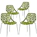 Poly and Bark Poly & Bark Birds Nest Dining Side Chair (Green)