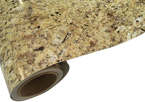 Instant Granite Counter Top Film - Venetian Gold (3' x 6')