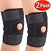 Knee Brace ,Knee Brace Support ,Sleeve protector For Arthritis,(Pack of 2), ACL, Running, Basketball, Meniscus Tear, Sports, Athletic. Open Patella Protector Wrap ,  By HNTTGG