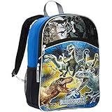 Jurassic World 16 Deluxe Front Pocket Kids Backpack