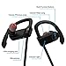 [Limited time offer 24h]Bluetooth Headphones, iXCC Bluetooth 4.0 Wireless Stereo Headset In-ear Noise Cancelling Sweatproof Sport Earbuds with Mic for Smartphones - Black