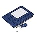 Slim RFID Blocking Card Wallet,Gazigo Minimalist Leather Credit Cards Holder with ID Window and Keychain (Slim RFID Blocking Card Wallet Blue, One_Size)