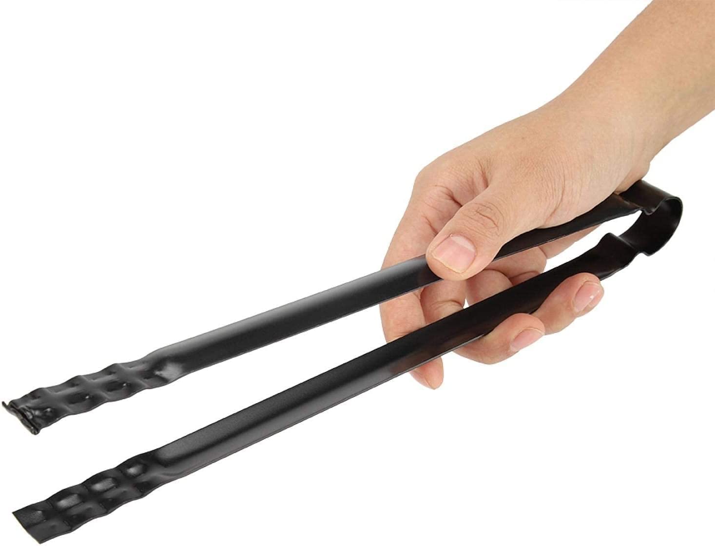 LATRAT Charcoal Tongs, 30 x 1.8 cm, Metal, Multifunctional for BBQs and Outdoor Picnics