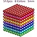 Lijue 512 Pieces Magnetic Sculpture Magnet Building Blocks Fidget Gadget Toys for Stress Relief, Office and Home Desk Toys for Adults