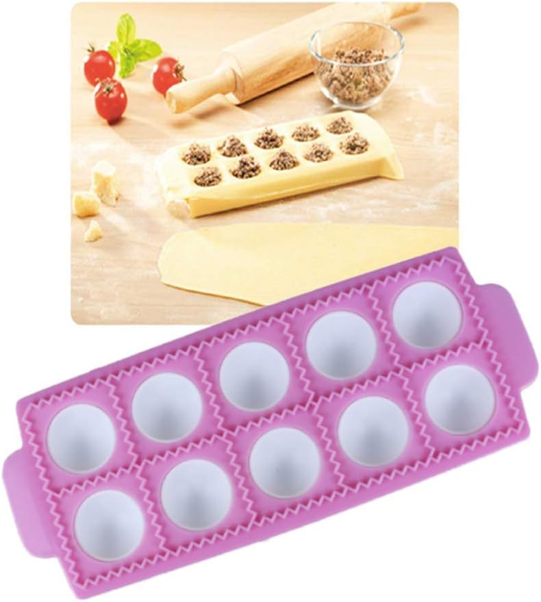 Ravioli Maker Mold for pasta Ravioli Meat Press Maker LARGE for homemade Ravioli pasta in your home kitchen |food safety manufacturers guarantee | Make pasta easy - Buy today
