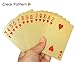bC BimeTALliC CAble BC9957ZP Luxury 24K Gold Foil Poker Playing Cards Deck Carta De Baralho with Box Good Gift Idea