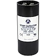 Appli Parts Motor Start Capacitor 145-175 Mfd (microfarads) uF 330 VAC Universal fit for Electric Motor Applications 1-7/16 in Wide 3-3/8 in Height CON-145-330