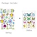Wall Decal Beautiful Flowers Lovely Owls Butterflies Home Sticker House Decoration Wall Paper Removable Living Dinning Room Bedroom Art Picture Murals DIY Girls Boys Kids Nursery Baby