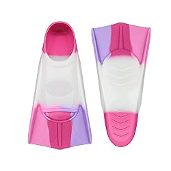 Gugmoy Kids Swim Fins,Comfortable Silicone Flippers