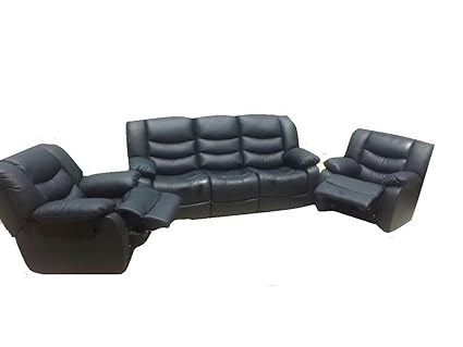 ZoHa BodyTouch Genuine Leather MANUAL RECLINER 5seater