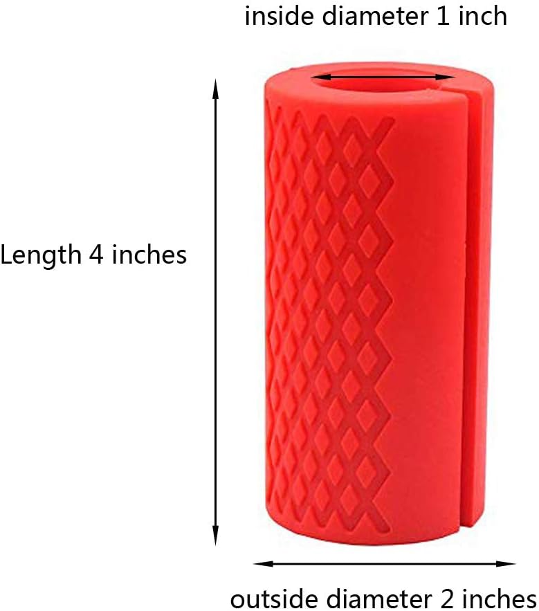 IADU Weightlifting Thick Barbell Bar Grips-Fat Grips Alpha Handles Stress Relieve Pair Dumbbell Hand Protector Pull Up Tape Arm Blaster Adapter for Powerlifting Rack Ergonomic(Blue). : Sports & Outdoors
