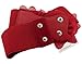 BONAMART Wide Waist Belts For Women Girls Ladies Corset Belt For Dresses Stretch Wide Sweet Flower Elastic Lace Fabric Waistband Cinch Red