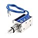 Uxcell DC 12V 10 mm Stroke 6N Pull Push Type Open Frame Solenoid, Electromagnet