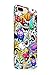 Cover Affair Funky/Cool/Funny Cartoon Printed Designer Slim Light Weight Back Cover Case Compatible with Apple iPhone 7 Plus - 2016 / Apple iPhone 8 Plus - 2017